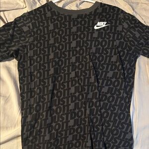 Nike Men's Black 'Just Do It' Tee